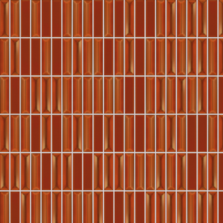 Vanhuus Bellagio Dark Orange Mix Glossy 5x20cm